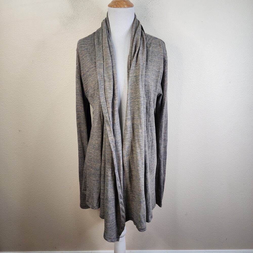 Alternative Made in Peru 100% Cotton Open front Cardigan Lightweight Sweater L